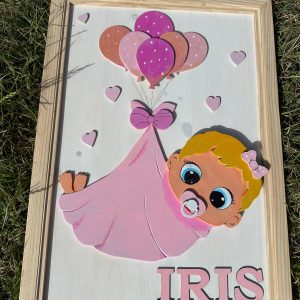 Quadri nascita personalizzati